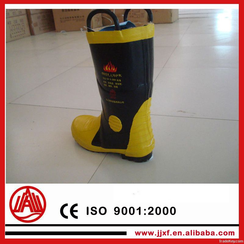 rubber fire boots