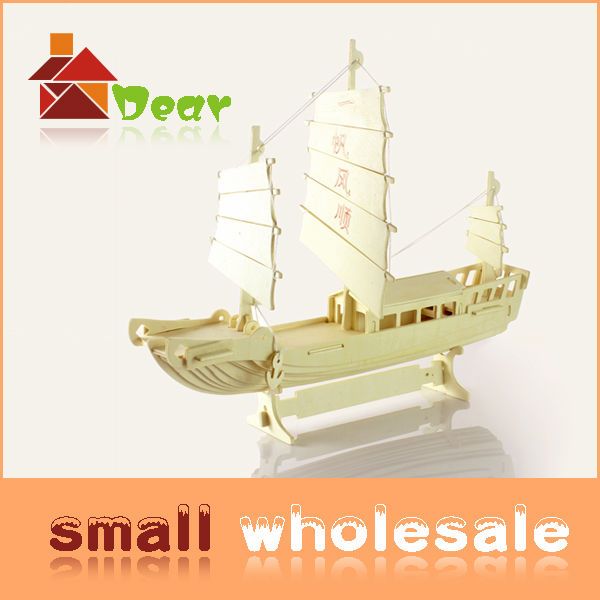 diy 3d jigsaw puzzle wood toys for children educational made in china