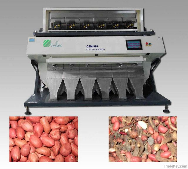 5000X3 Pixel, 3CCD, LED True Colorful Peanut Color Sorter