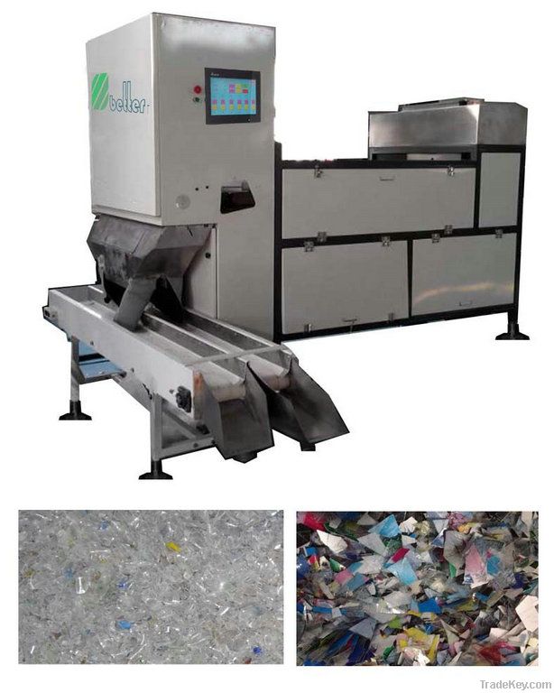 5000X3 Pixel, 3CCD, LED CCD Rubber/Plastic Color Sorter