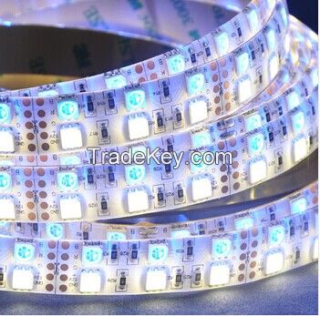 DC12V 28.8W/m 120leds/m Waterproof IP65 Double Row RGBW  LED Strip Light SMD5050