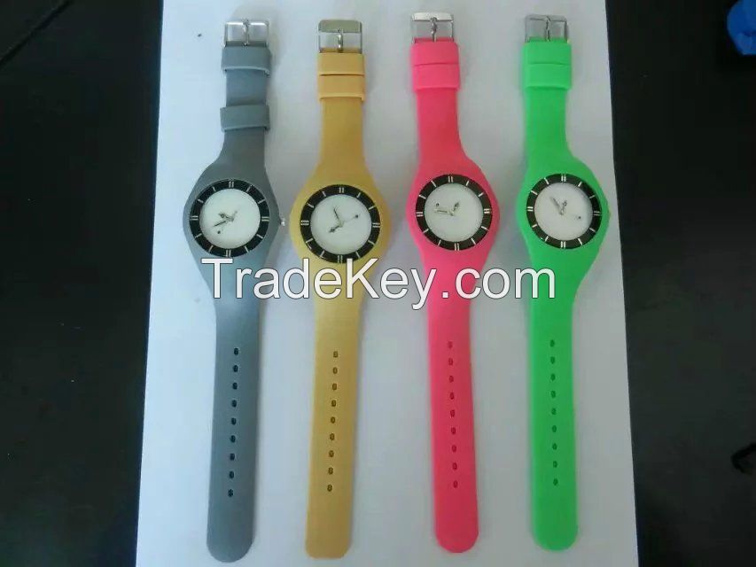 Silicone watch Japanese Movement OEM/ODM Service Good Quality Sample Available