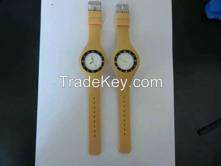 Silicone watch Japanese Movement OEM/ODM Service Good Quality Sample Available