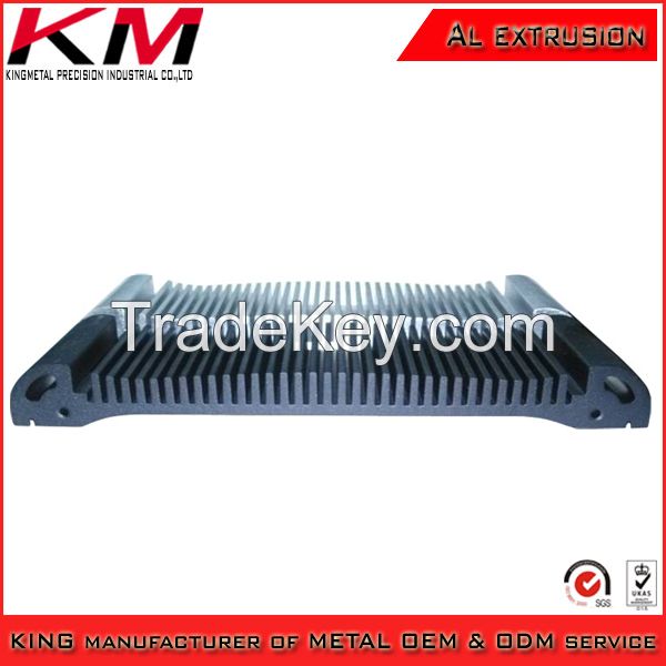 Shenzhen 6061 OEM Aluminum Extrusion Heat Sink Profile