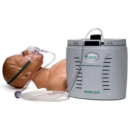 OxySure Model 615 portable emergency oxygen device