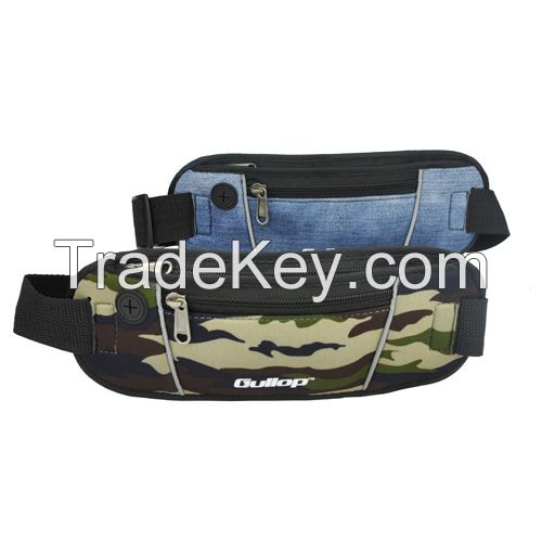 Camouflage pattern waist bag