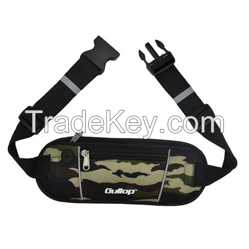 Camouflage pattern waist bag