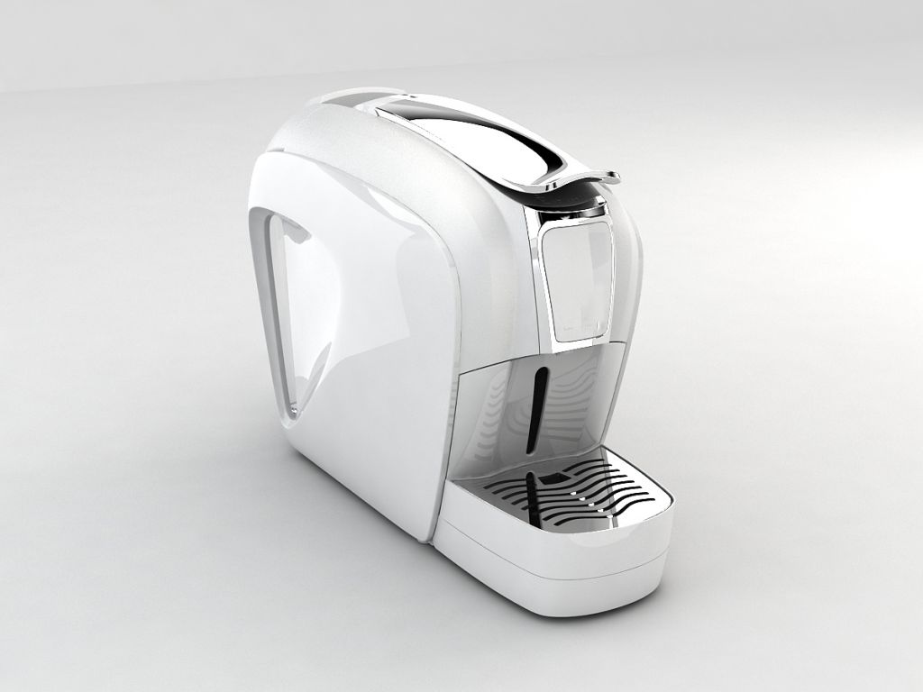 Capsule coffee machine with 19 bar pump