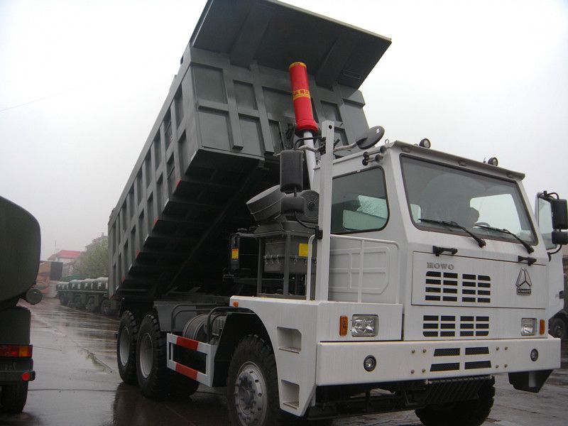 SINOTRUCK HOWO 70TON MINING DUMP TRUCK LHD/LHD  EURO II/III Popular sale