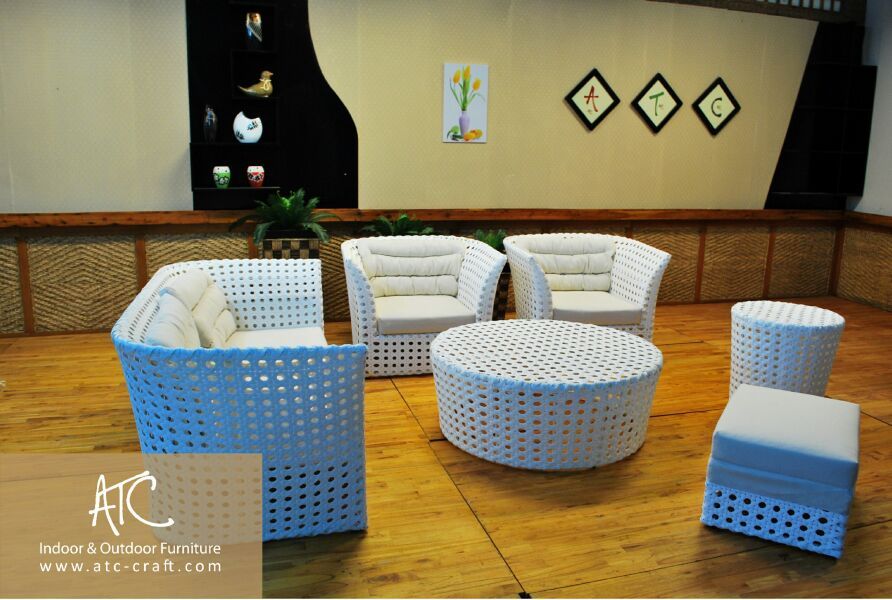 Poly Rattan Sofa Set