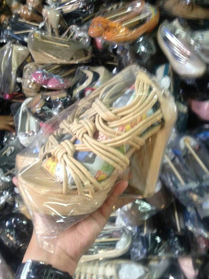 High quality female used shoes