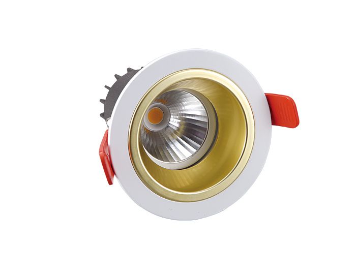 Round Unique 12W 15W 20W Sharp COB LED Downlight for Hotel Patent Design 3 Years Warranty