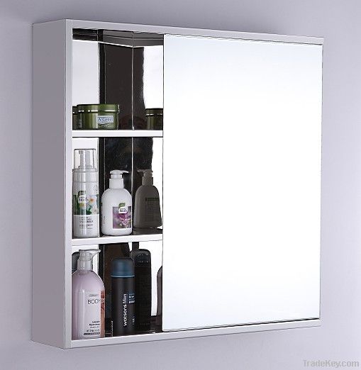 stainless steel mirror cabinet