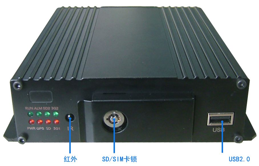 vehicle mounted 3G/4G SD/HDD MDVR