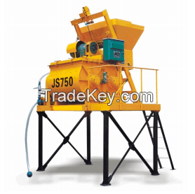 JS Series Twin Shift Concrete Mixer 