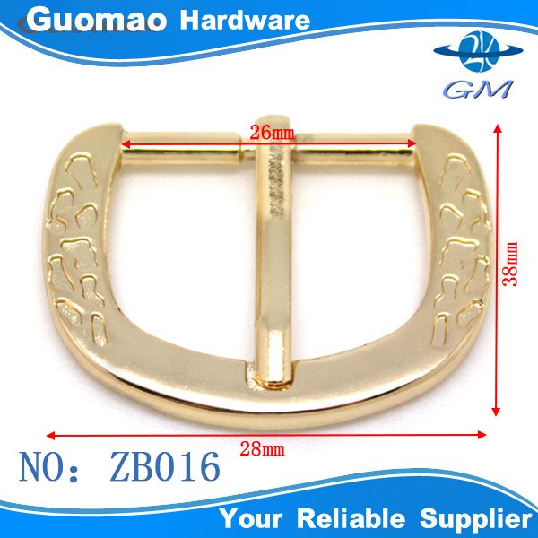 D-shape belt buckle wholesale anti-allergy belt buckle