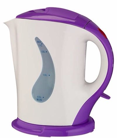 1.7L Cordless Plastic Electric Kettle