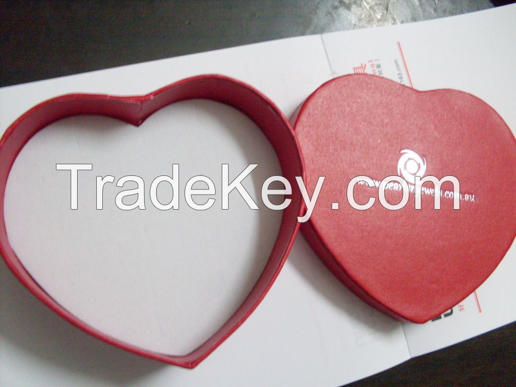 heart-shaped gift box