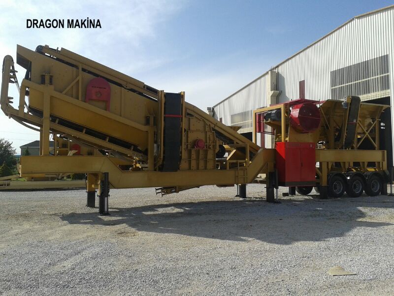 Mobile crushing plant dragon crushers for sale