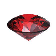 AAAAA Machine Cut Garnet Round shape Cubic Zirconium gems