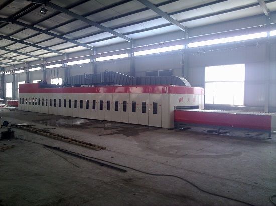 Qinhuangdao TH double chambers flat  glass tempering furnace