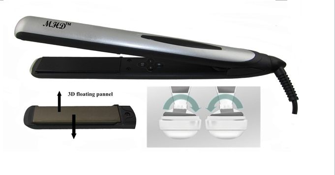 inch Nano Diamond Professional hair straightener