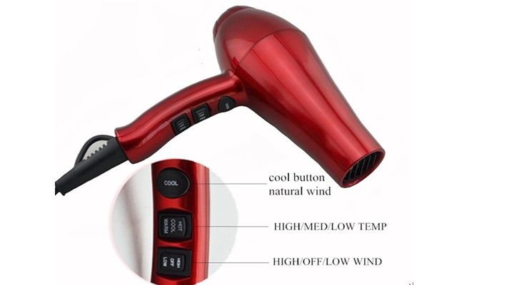 Professional hair dryer