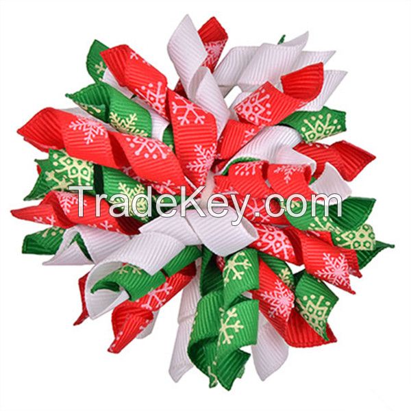 Fashion Europe Style Christmas Hair Accessories For Little Girls