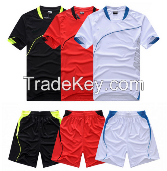 Made in China man football shirt and tops soccer football jersey full customization