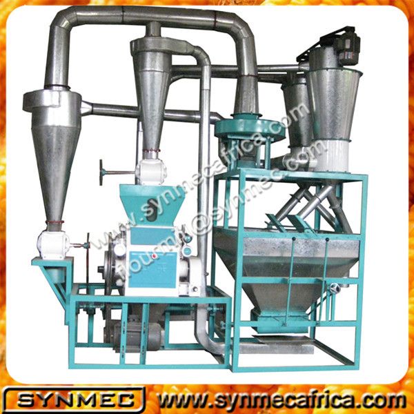 350Kg/h 6FTS Mini Flour Mill