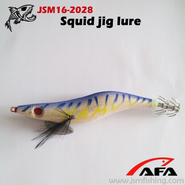 2014 hot squid jig fishing lure,saltwater jig lure JSM16-2008