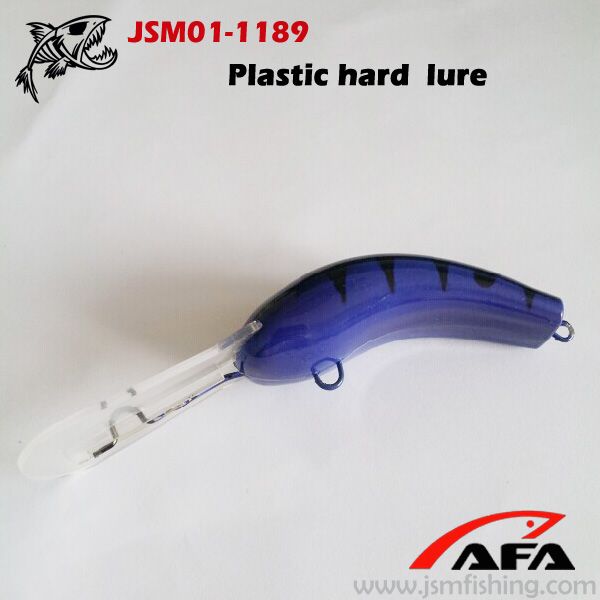 wholesale Plastic fishing minnow lures/plastic hard luresJSM01-1189