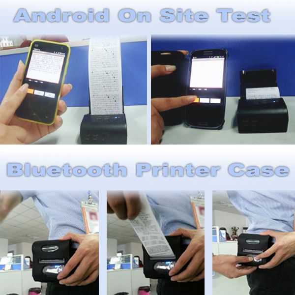 mini mobile blue-tooth receipt printer