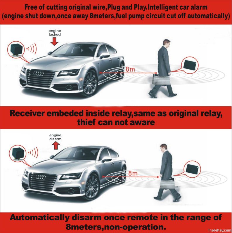 RFID relay car alarm transponder immobilizer