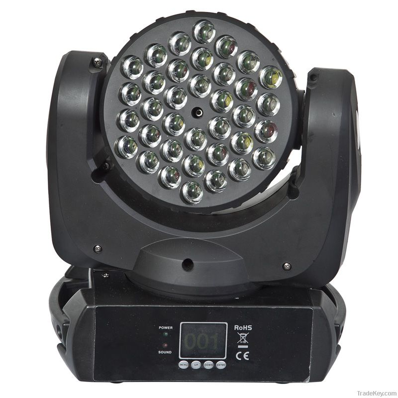 CREE XP dmx RGBW beam 36 3w led moving head light