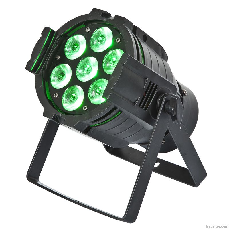 hot sale 10w 4in1 rgbw dmx qurd color led par light