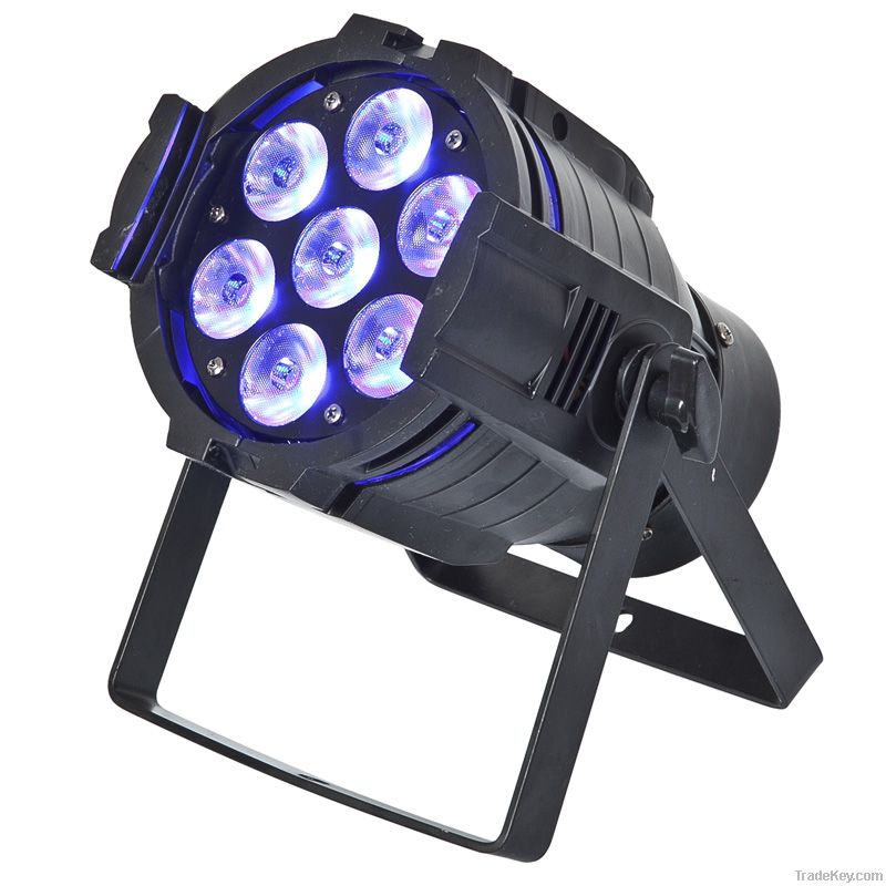 hot sale 10w 4in1 rgbw dmx qurd color led par light