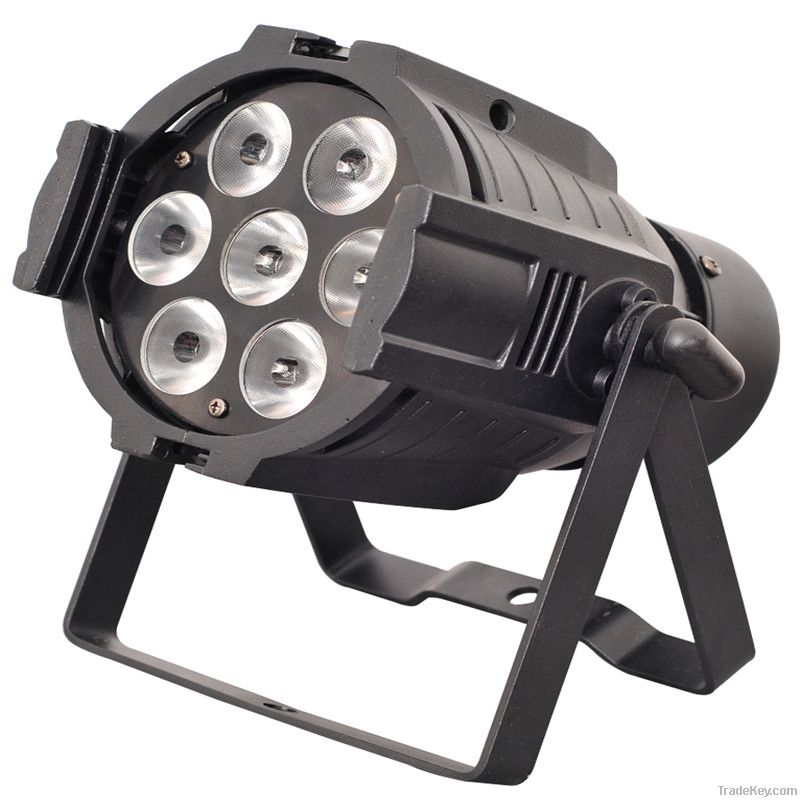 hot sale 10w 4in1 rgbw dmx qurd color led par light