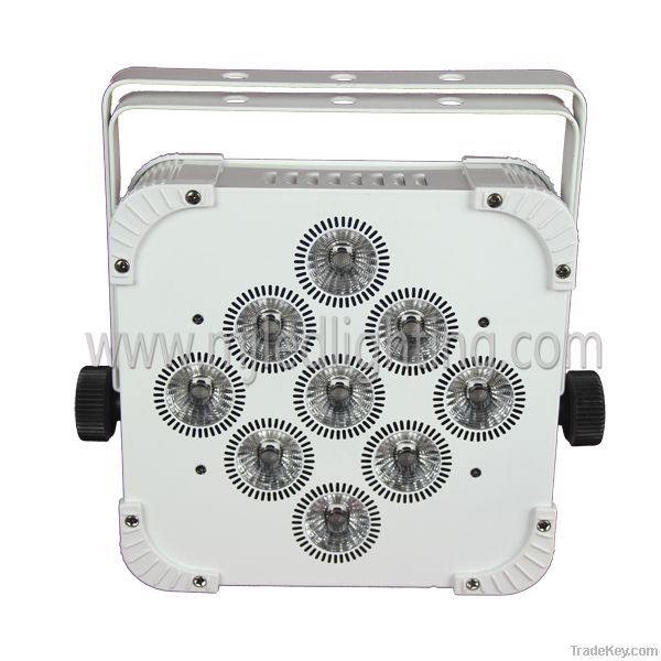 professtional high quality  flat dmx  rgbwa led par light