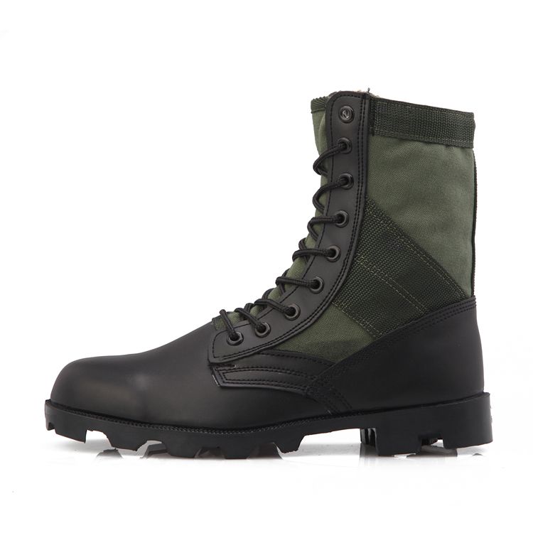 2014 New Genuine Leather Women/Mens Military Boots