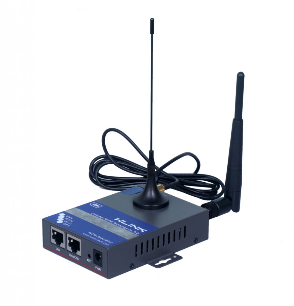 Industrial Router 2 LAN WiFi GPS optional