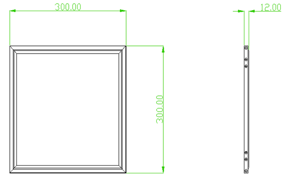 Dimmable LED Panel Light 