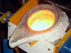 melt gold and silver induction furnace