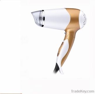 Hot Selling Travel Hair Dryer / Mini Foldable Household Hair Dryer