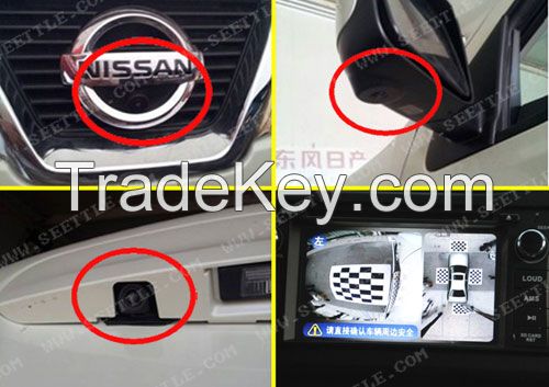 SAV-NIS-QAS Around View System For 2008-2012 NISSAN Qashqai