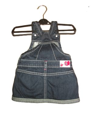 Girls Denim Overall