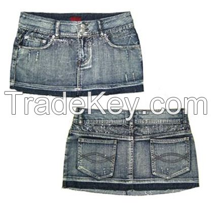 Womens Denim Skirt