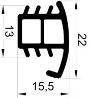 steel doors seals 