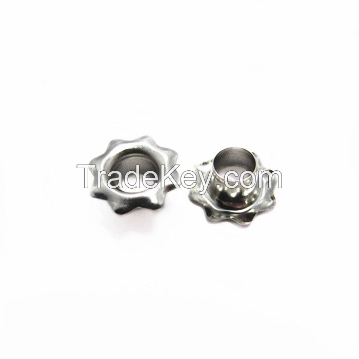 New design metal eyelets for shoe decorative