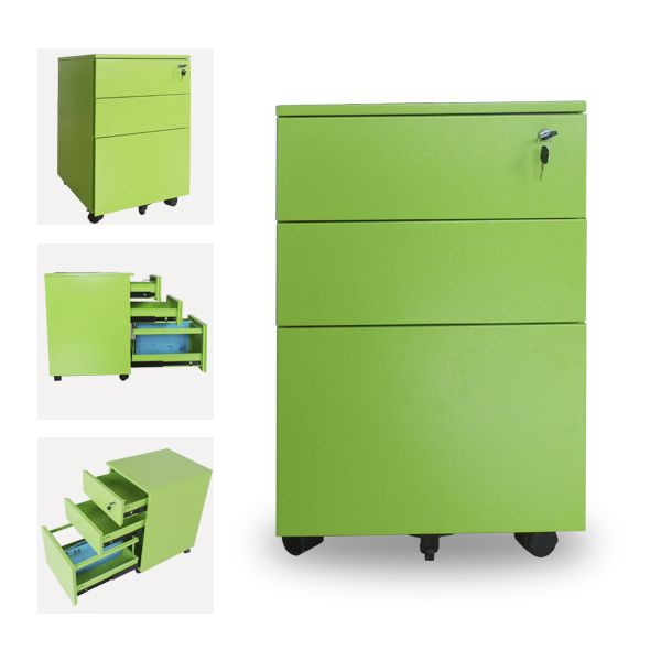 3 Drawer Mobile Pedestal Office Cabinet